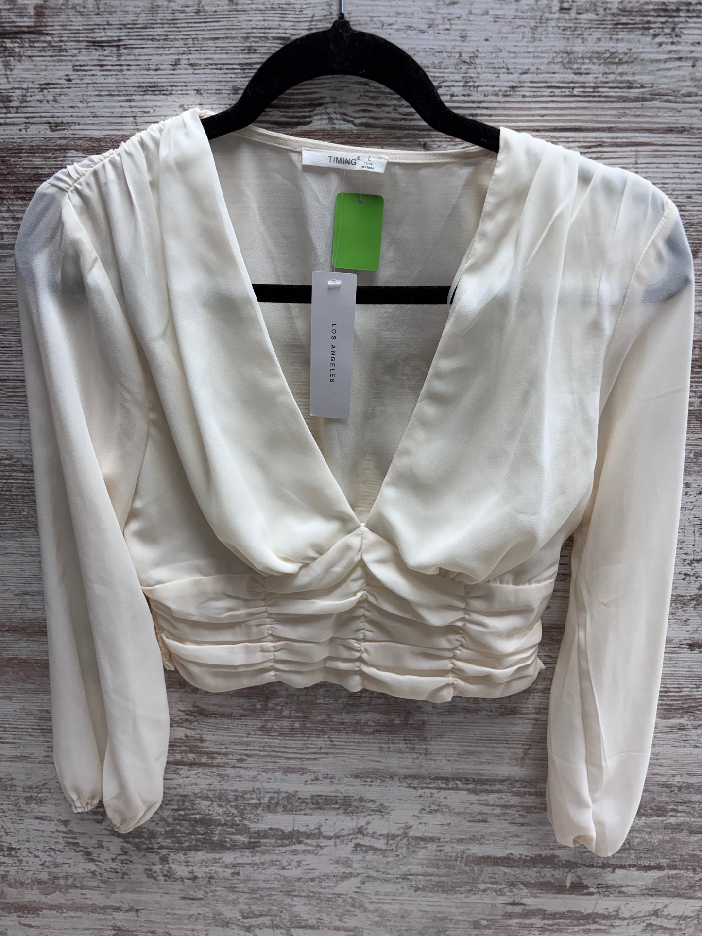 Women’s cropped large shirt