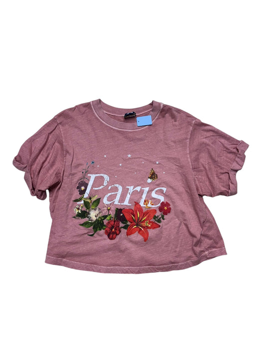 Womens Large Arula cropped shirt