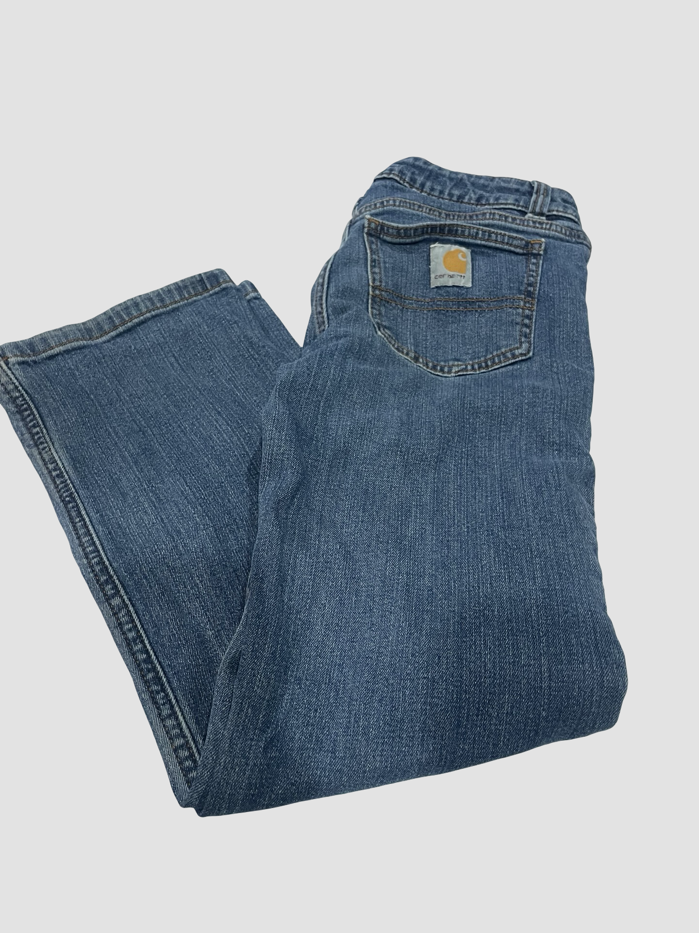 Boys 10 Carhartt Jeans (Light Stain)