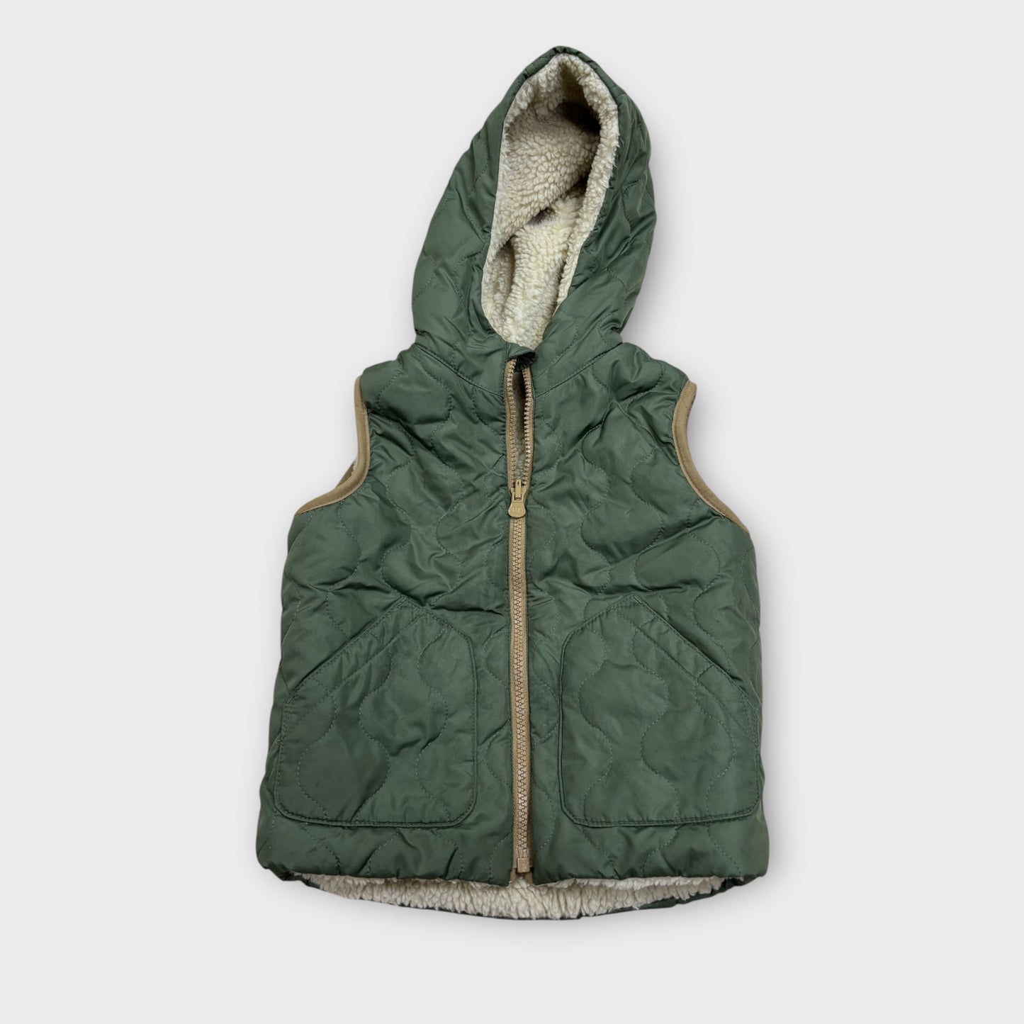 Kids 3 vest - stains