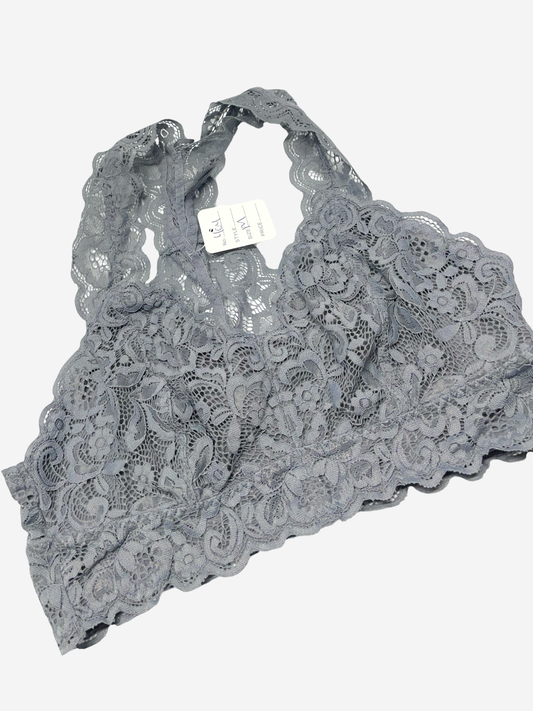 Women’s medium bralettes (White & Grey 2pc)