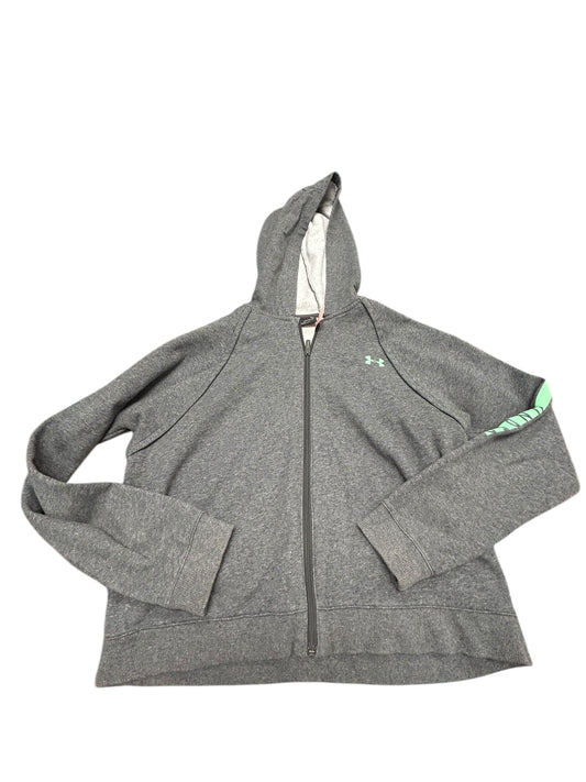 Women’s large UA zip up