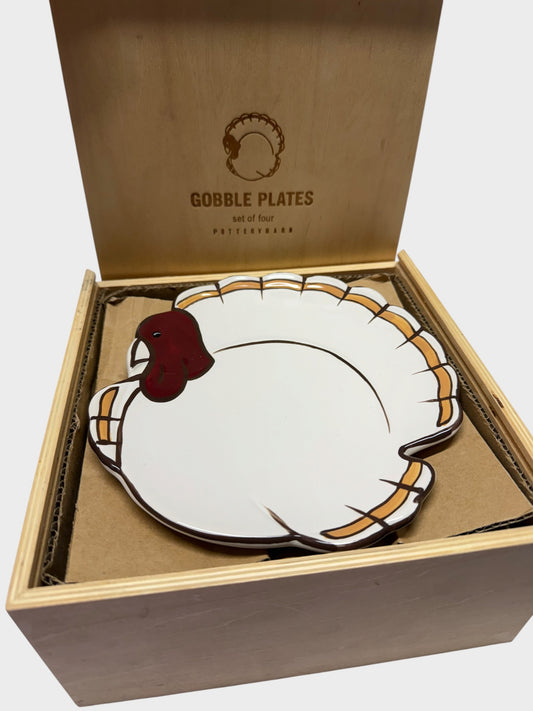 Pottery barn gobble plates