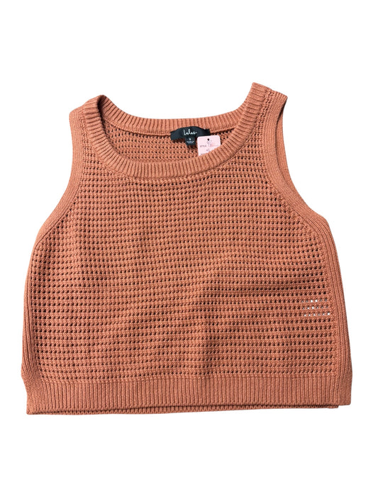 Womens small cropped tank