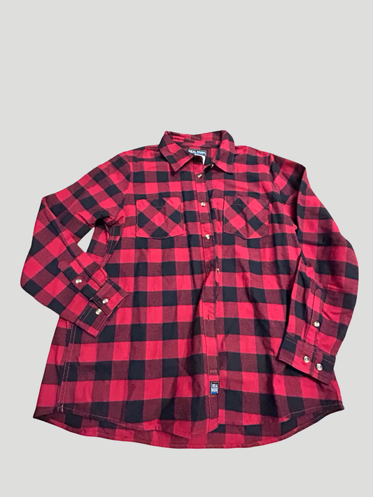 Mens XL Real Work Button Up