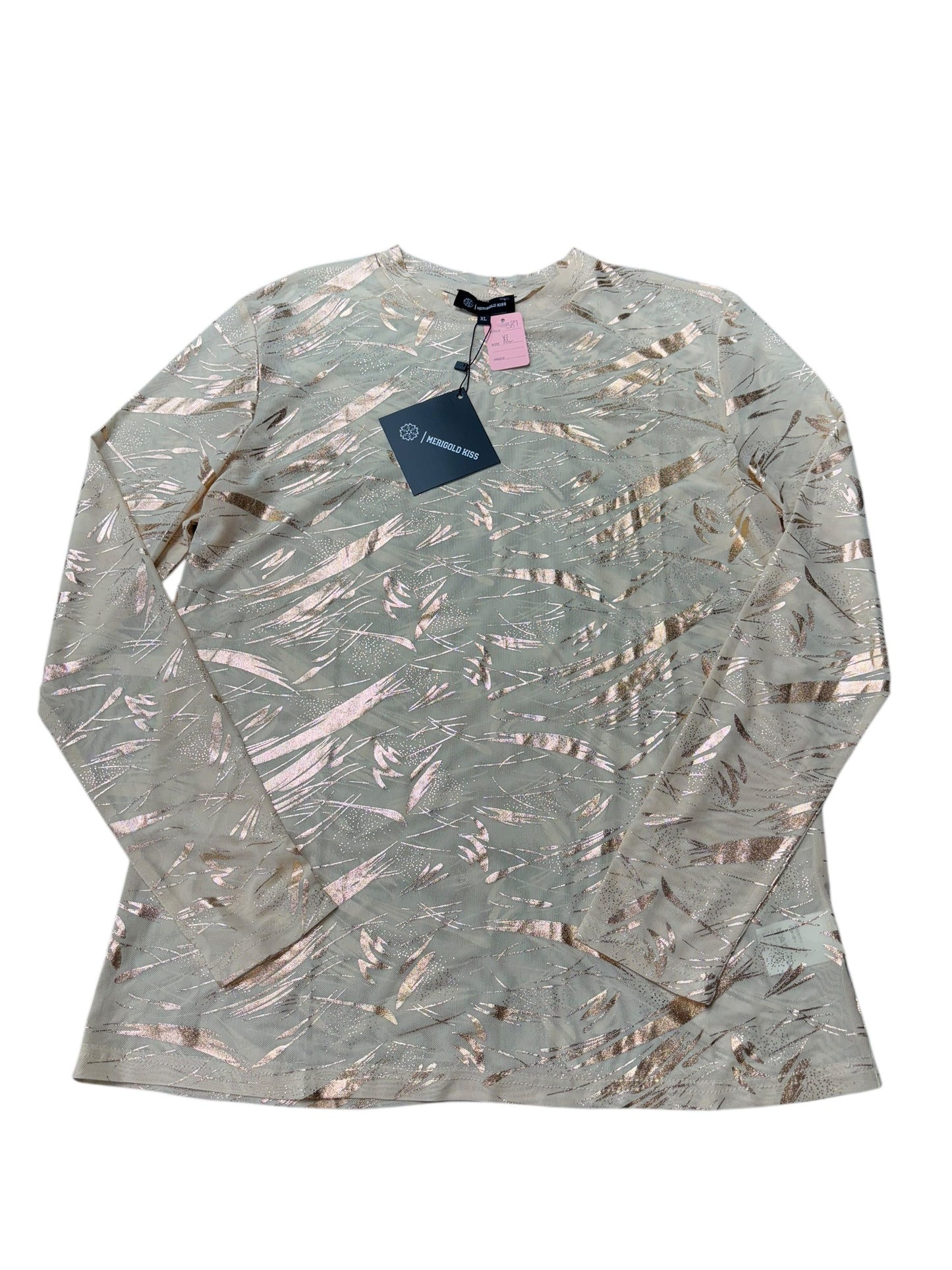 Women’s XL mesh long sleeve nwt