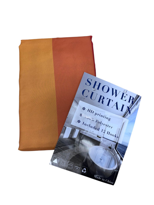 Halloween decor shower curtain nwt