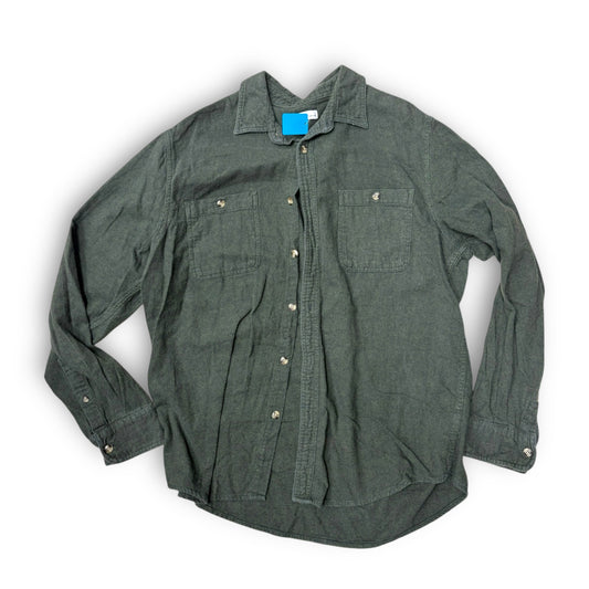 Mens large button shirt