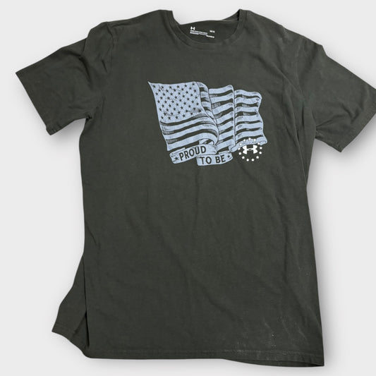 Men’s UA tee- Large