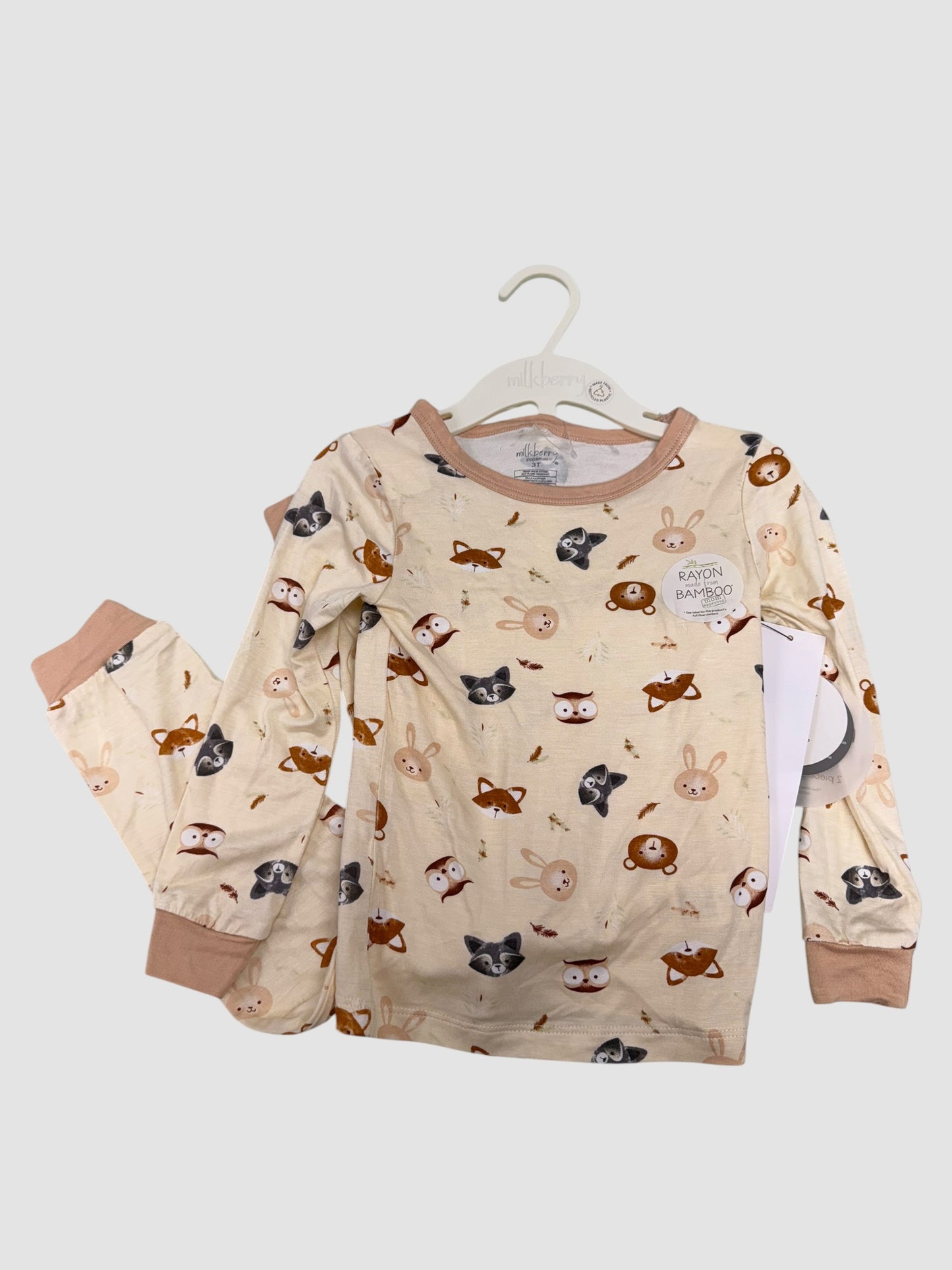 Boys 3T Milkberry Pajamas