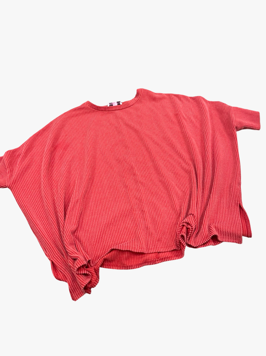 Women’s Crop Ribbed Top-Oversided M/L Fit