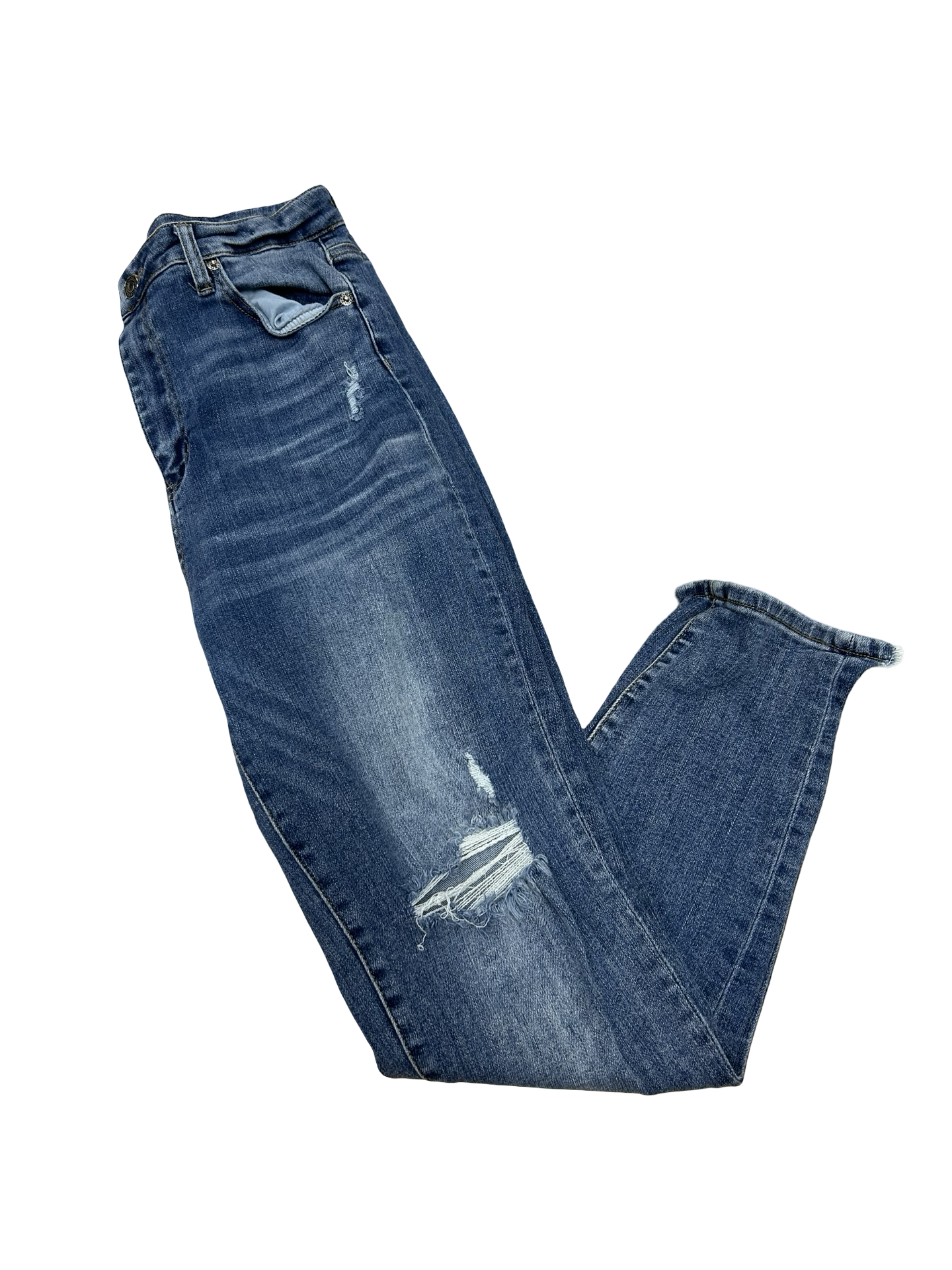 32/15 Risen Jeans broken belt loop