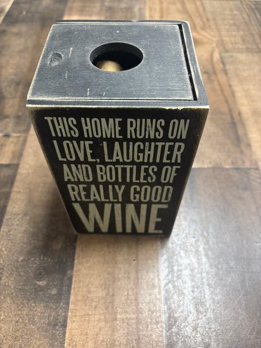 Decor cork holder