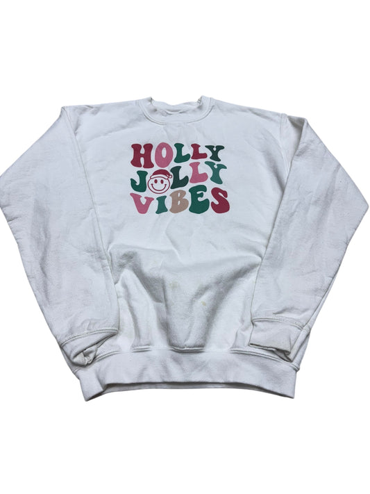 Girls YXL crewneck-stains