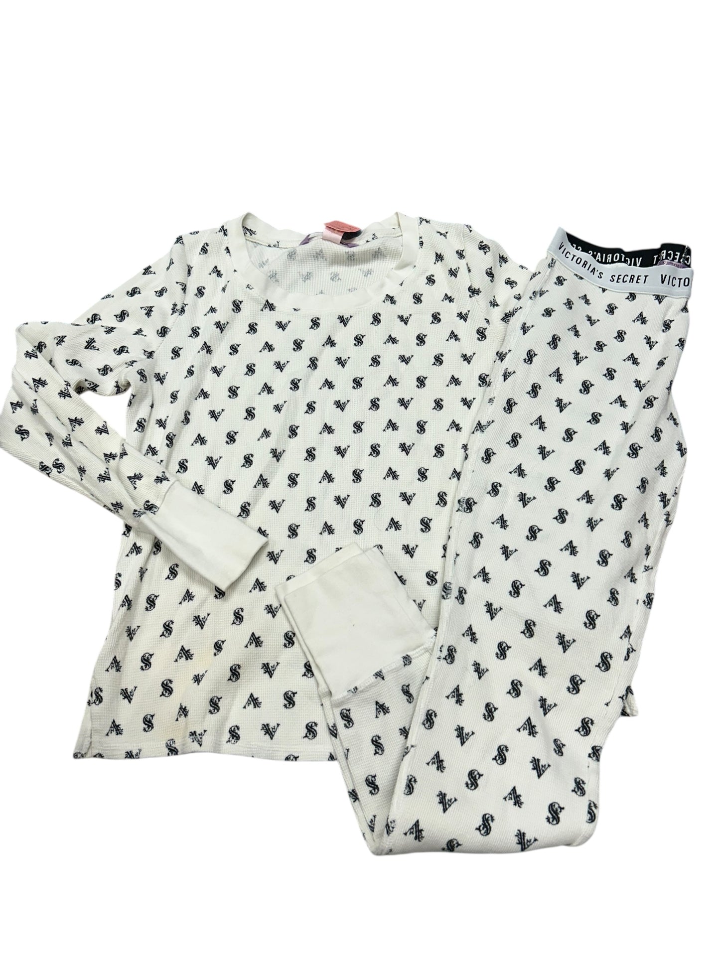 Womens Xs VS pajama set-stain