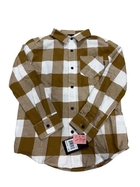 Boys medium nwt Hurley flannel