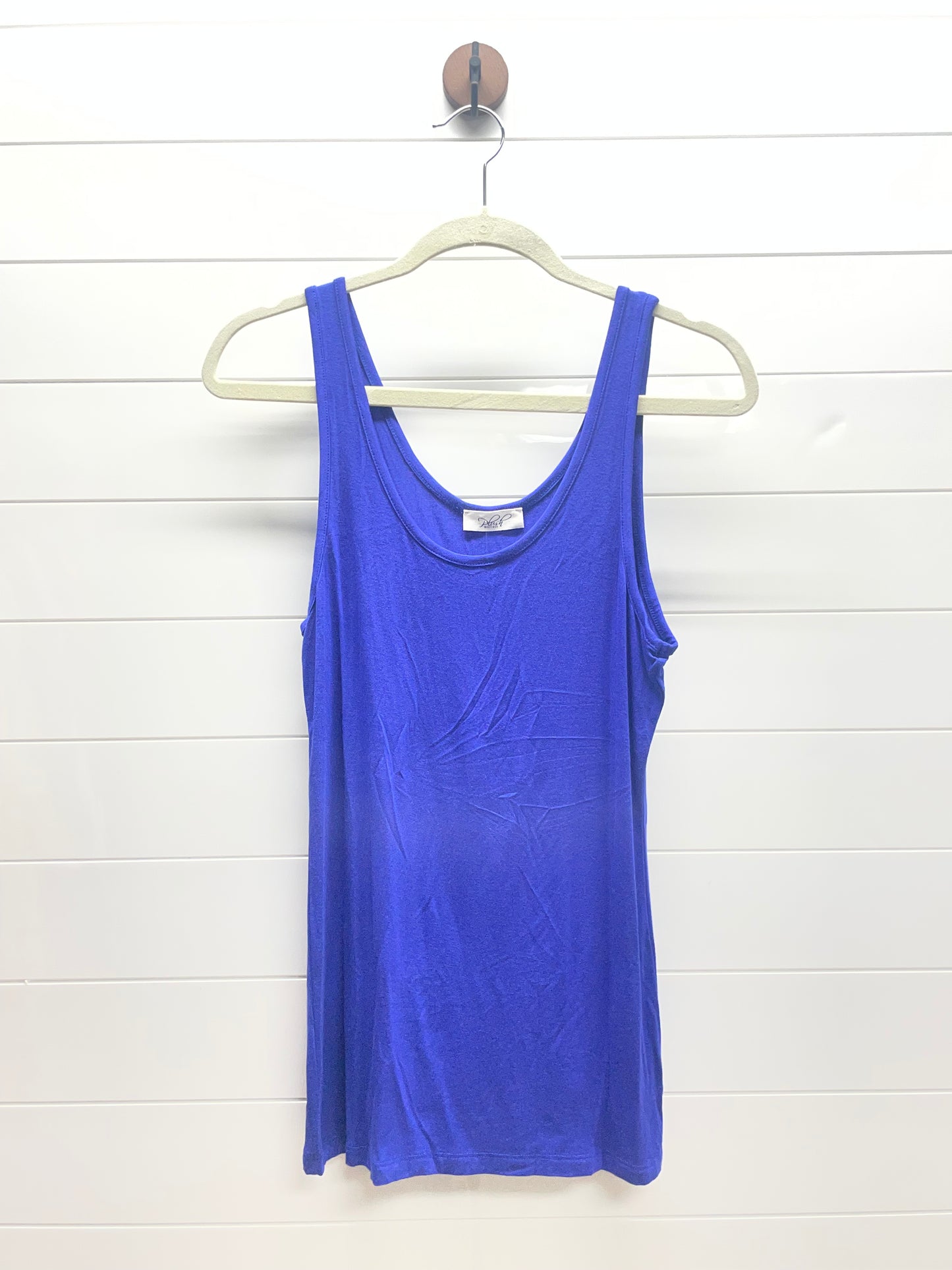 Women’s royal blue tank large