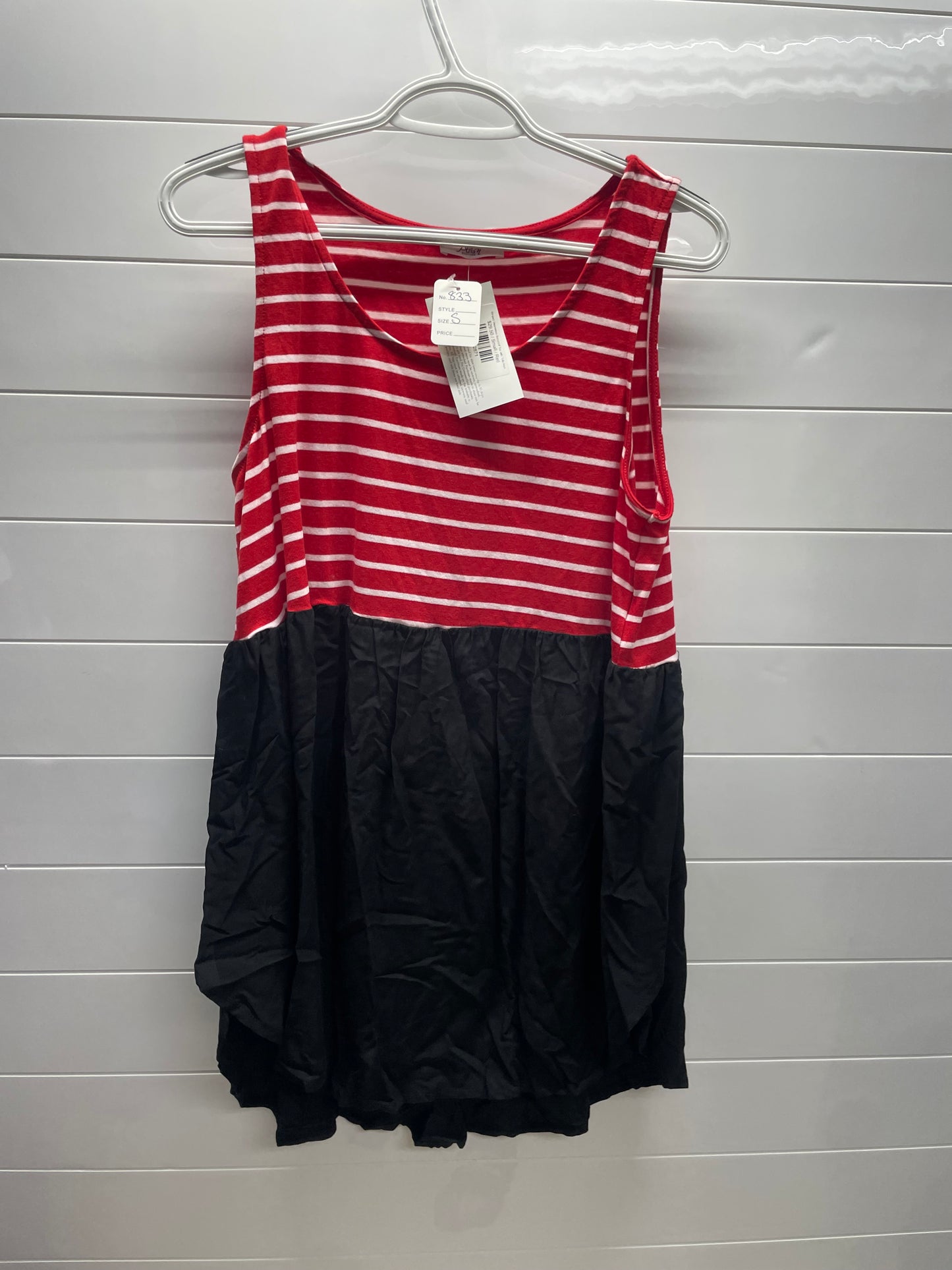 Women’s Plush Small Tank NWT