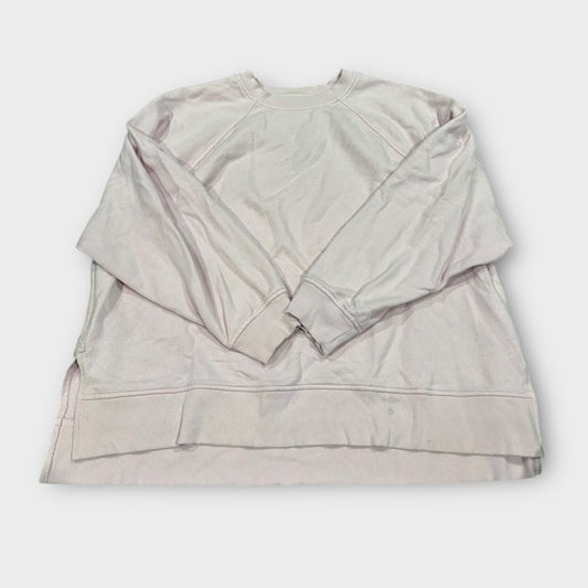 Women’s large aerie crewneck - small stain @ bottom - pink