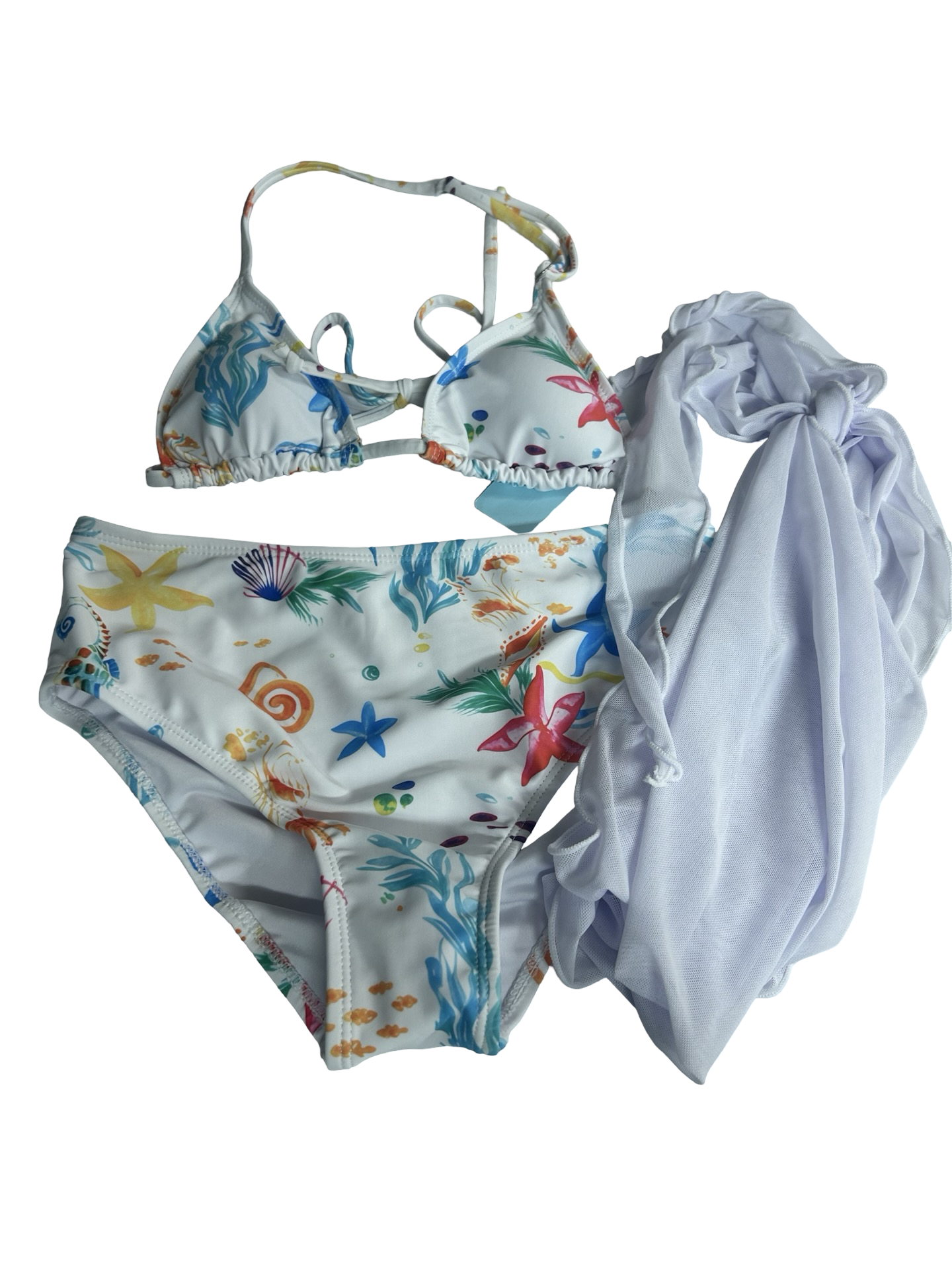 Girls 11-12 swimsuit set new