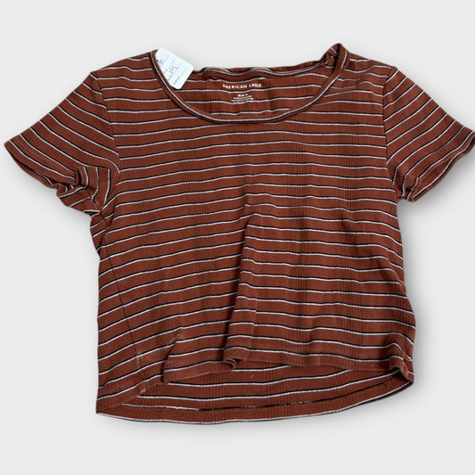 Women’s cropped AE tee- medium