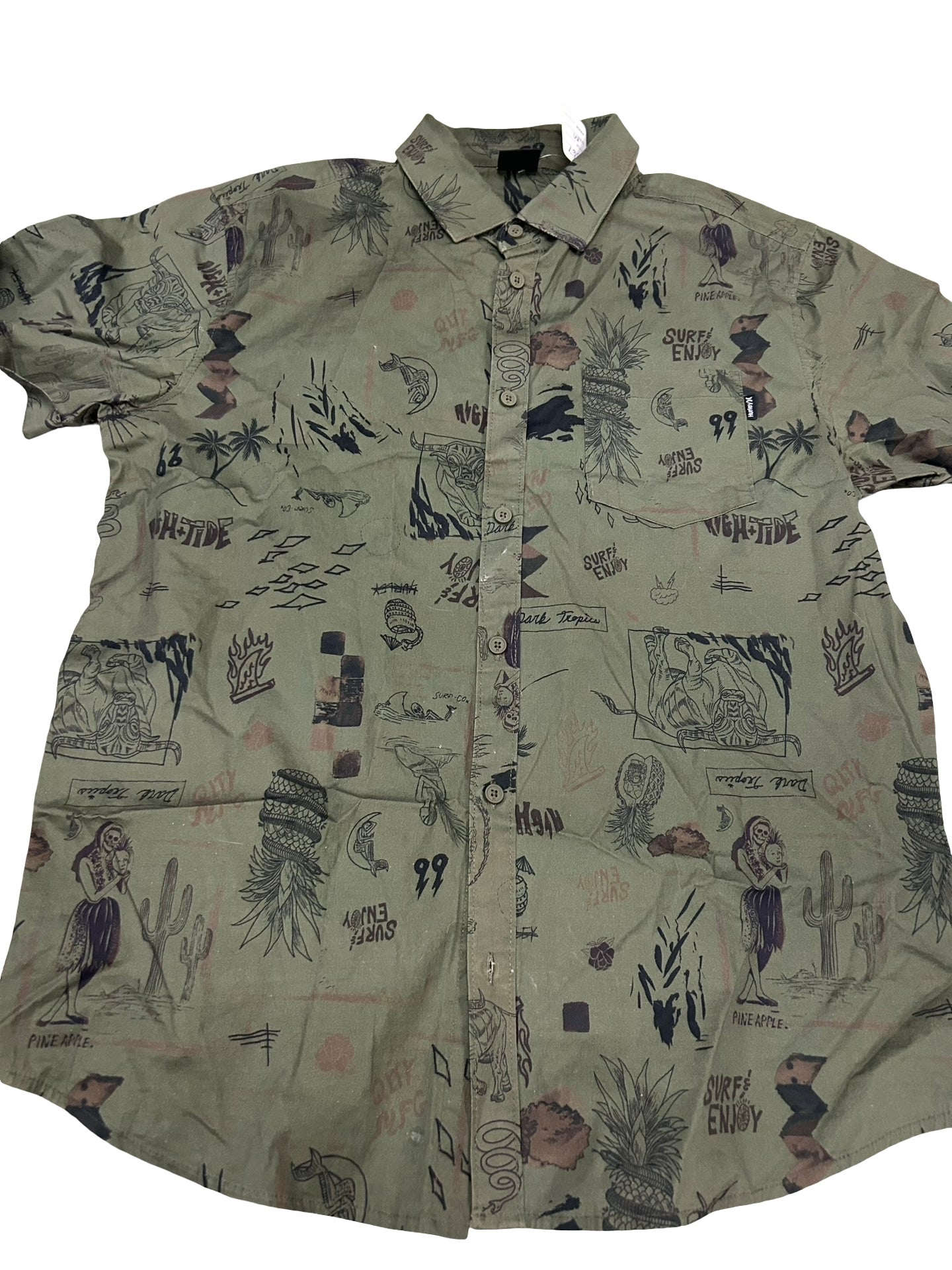 Men’s medium button up