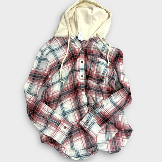 Women’s hooded flannel- medium