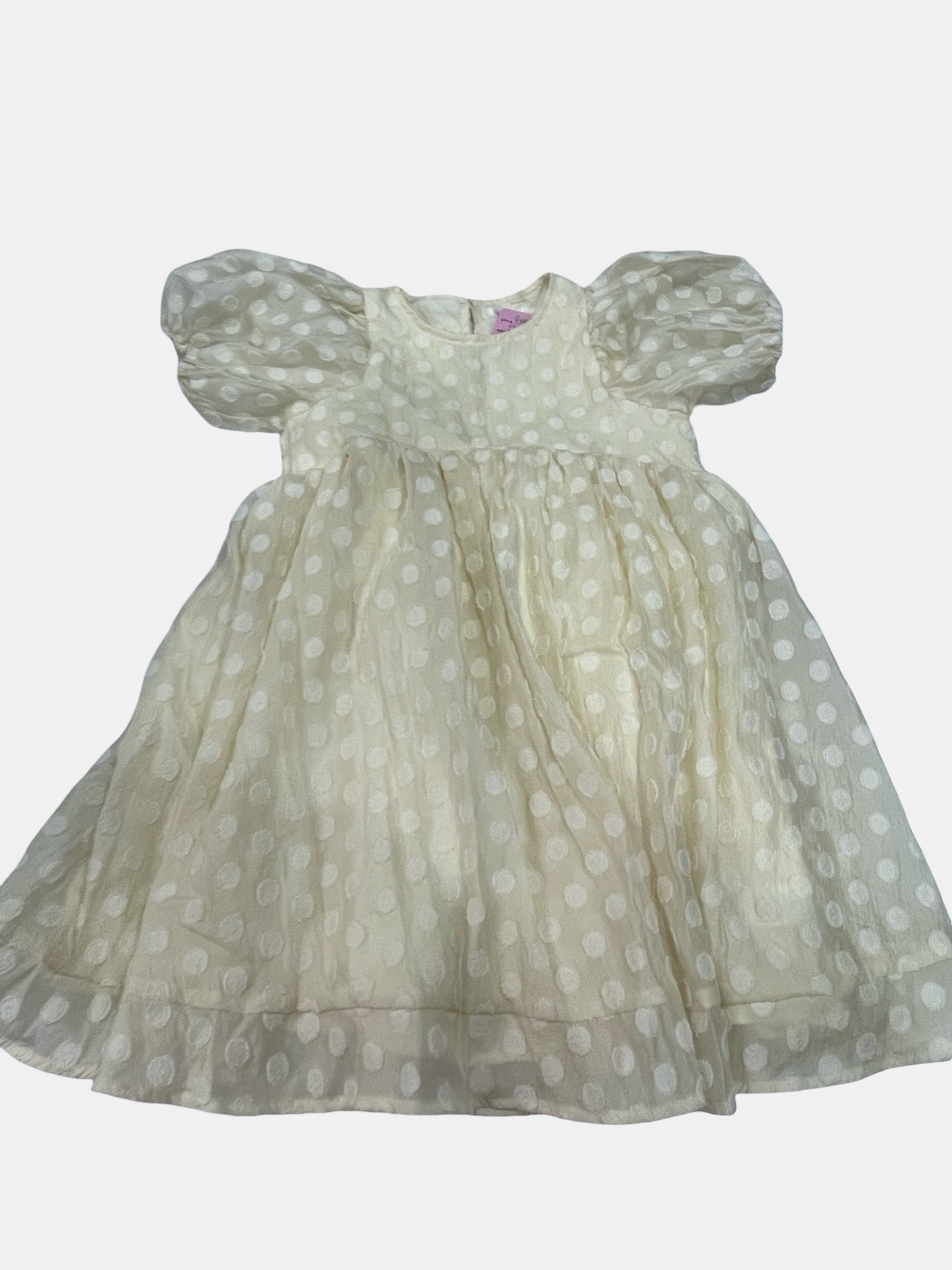 Girls 8 Dress (Yellow)
