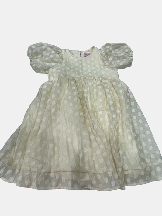 Girls 8 Dress (Yellow)