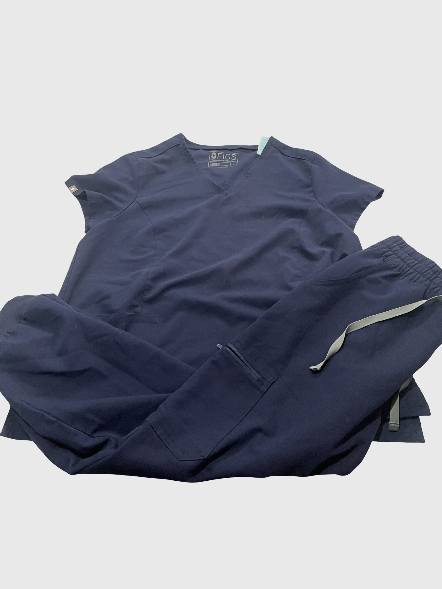 Women’s Large Figs Navy Set