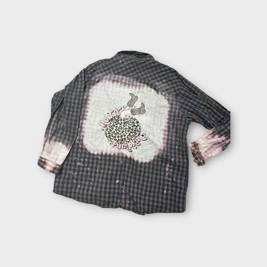 Women’s xxl ariat upcycled flannel