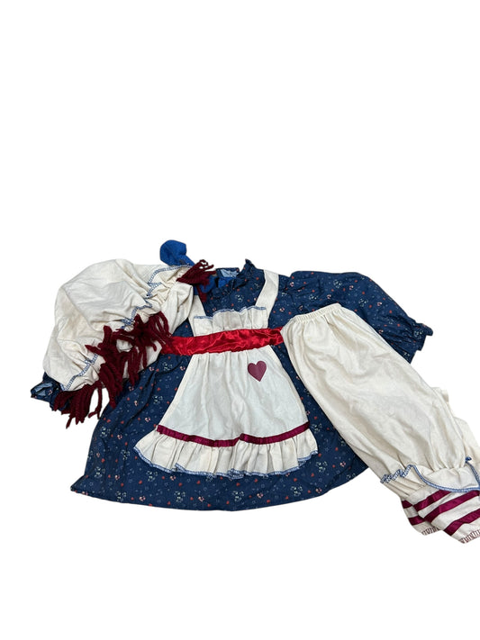 Raggedy Anne costume 12/18 mo