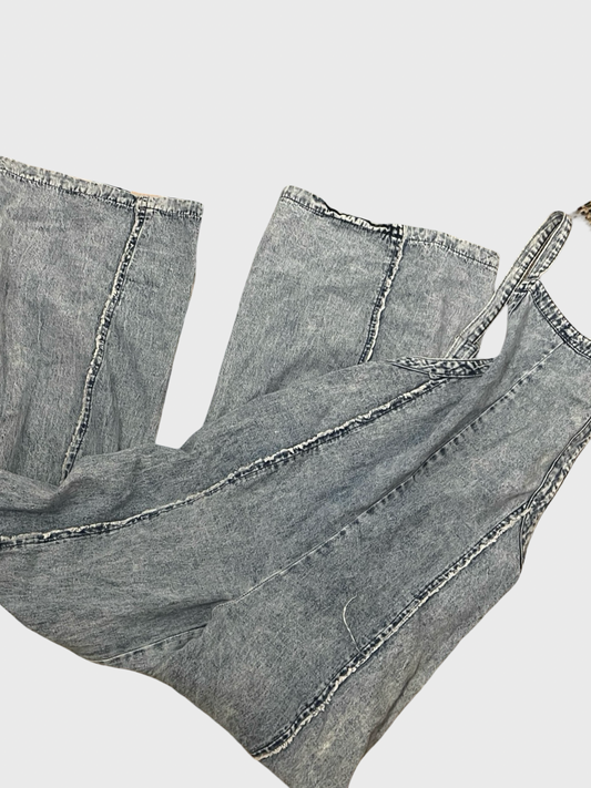 Women’s small denim jumpsuit