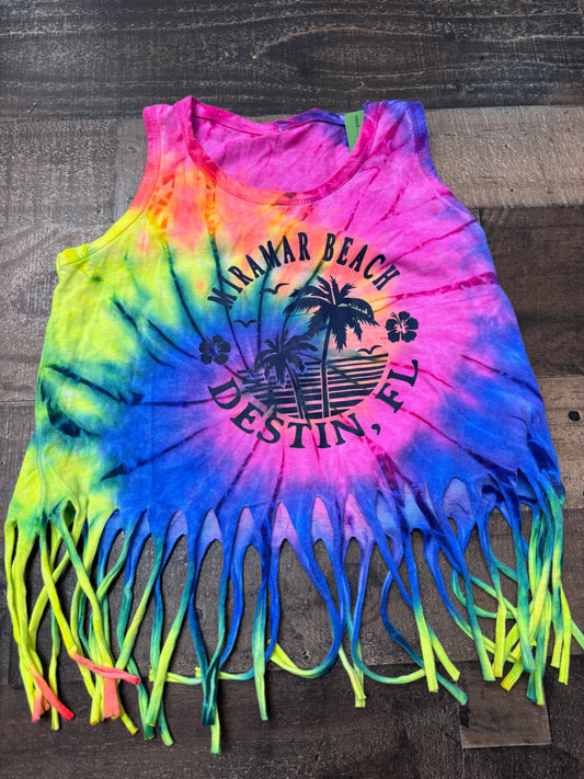 Girls small tank cropped