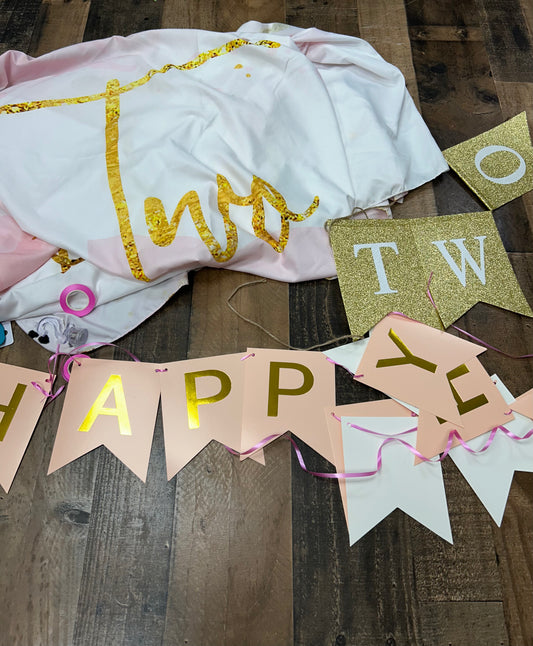 Two Cute birthday set
