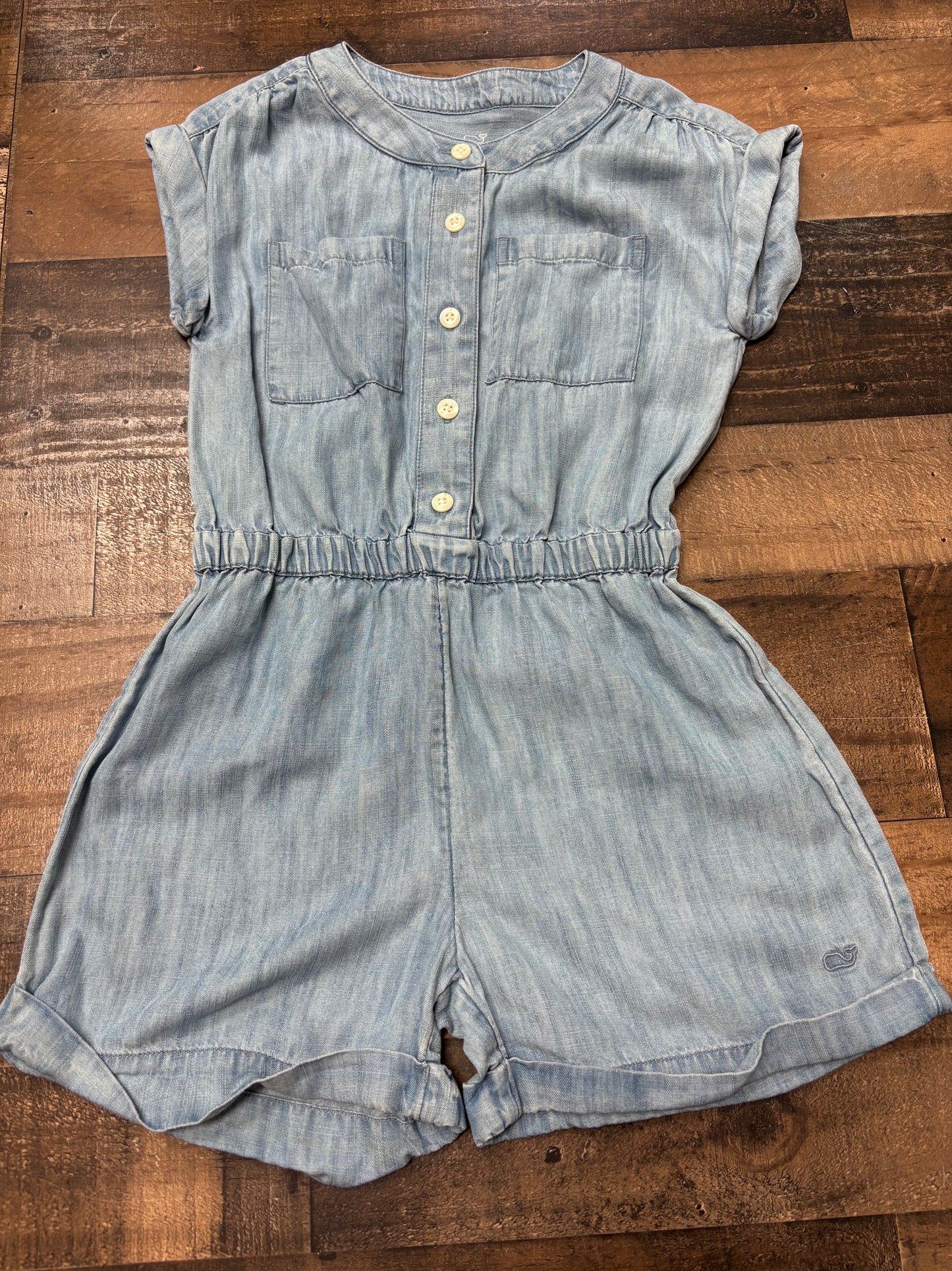 Girls small vineyard vine romper