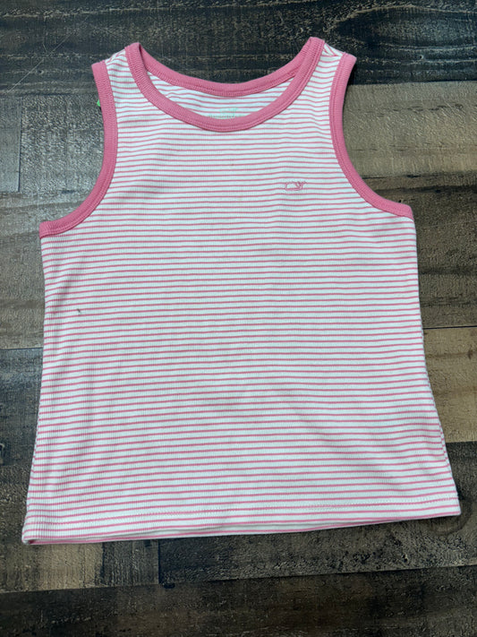 Girls small vineyard vine tank top (stains)