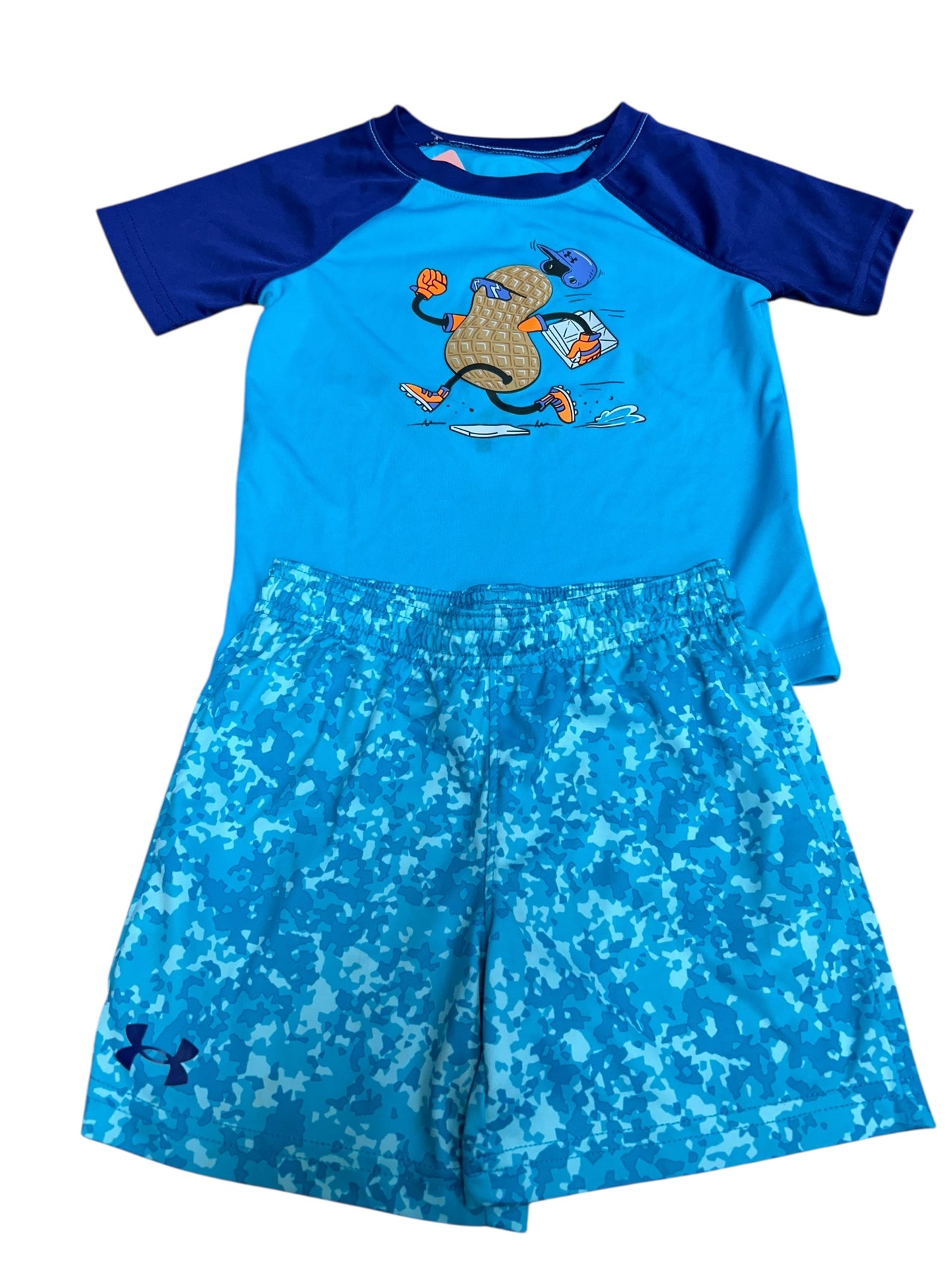 Boys Under Armour 2pc- 2T(stains)