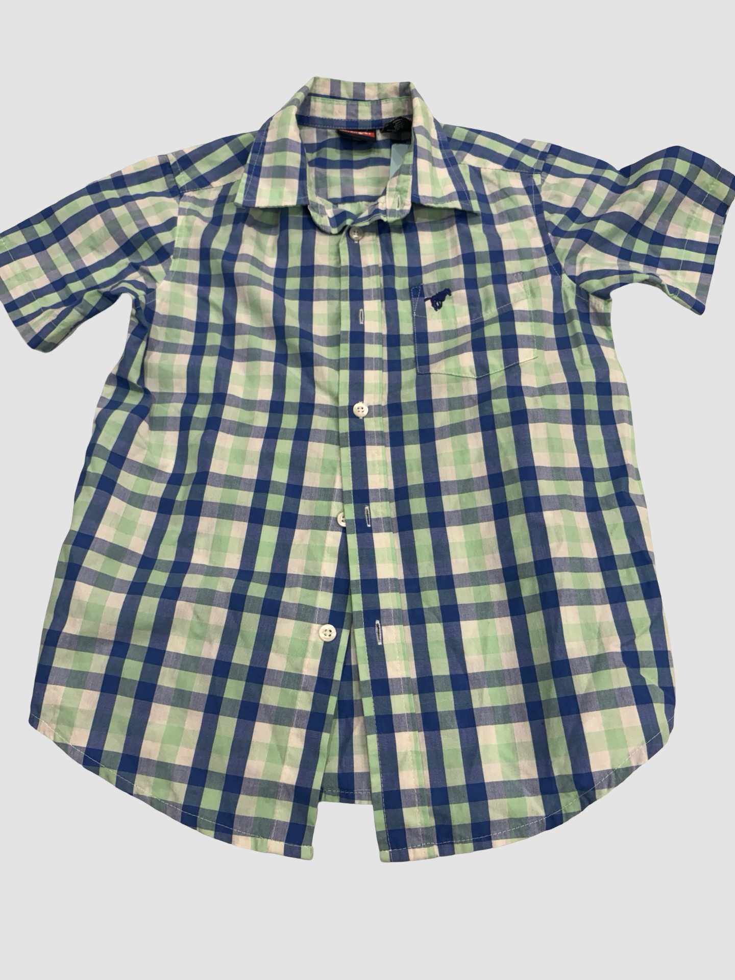 Boys wrangler button size small