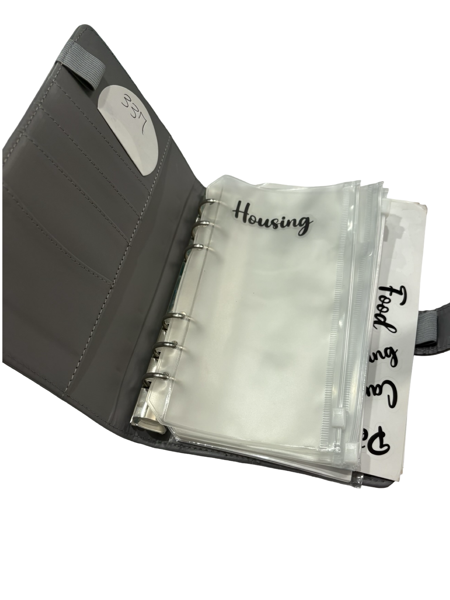 Bill organizer binder