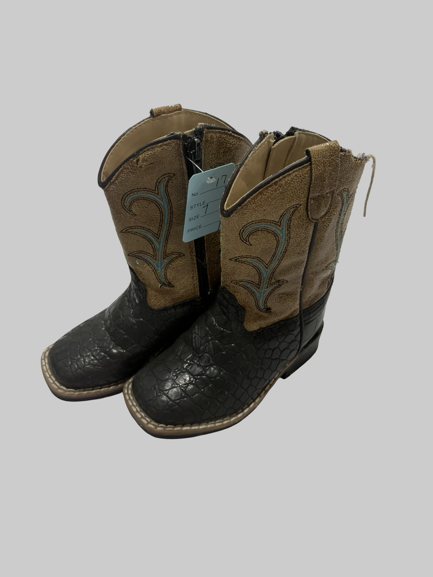 Boys old west boots size 7