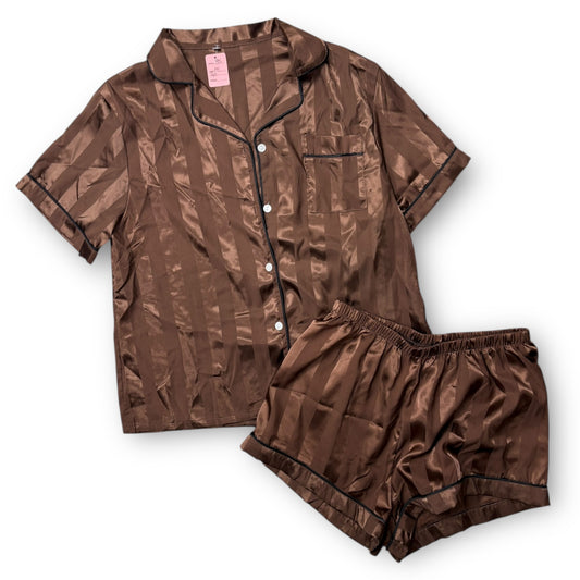 Women’s satin pajamas set- medium