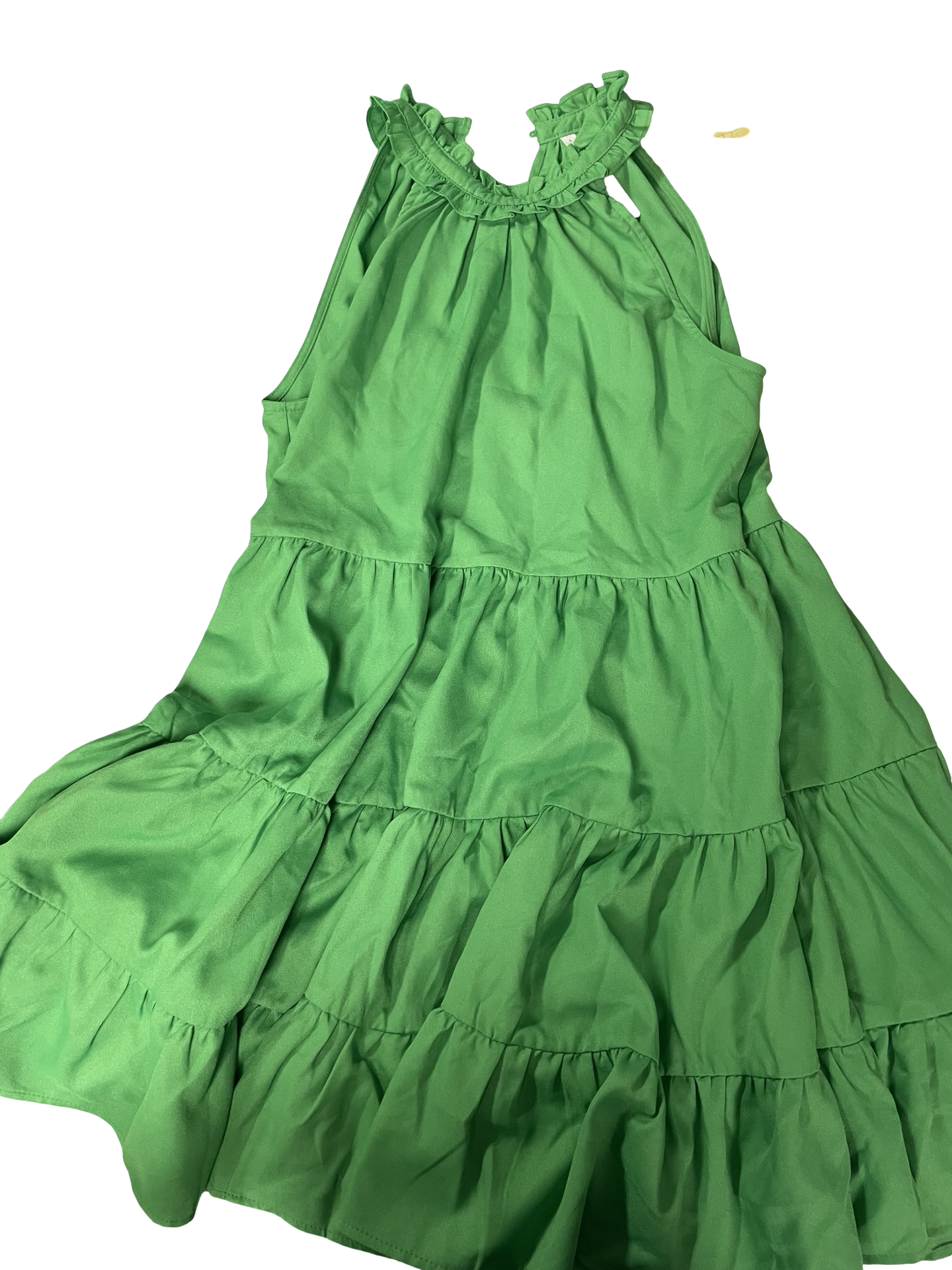 Woman’s large dress