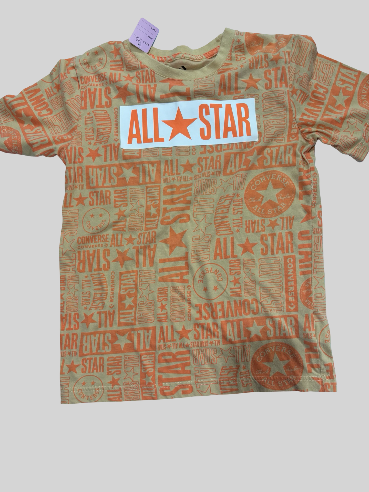 Boys converse shirt size large