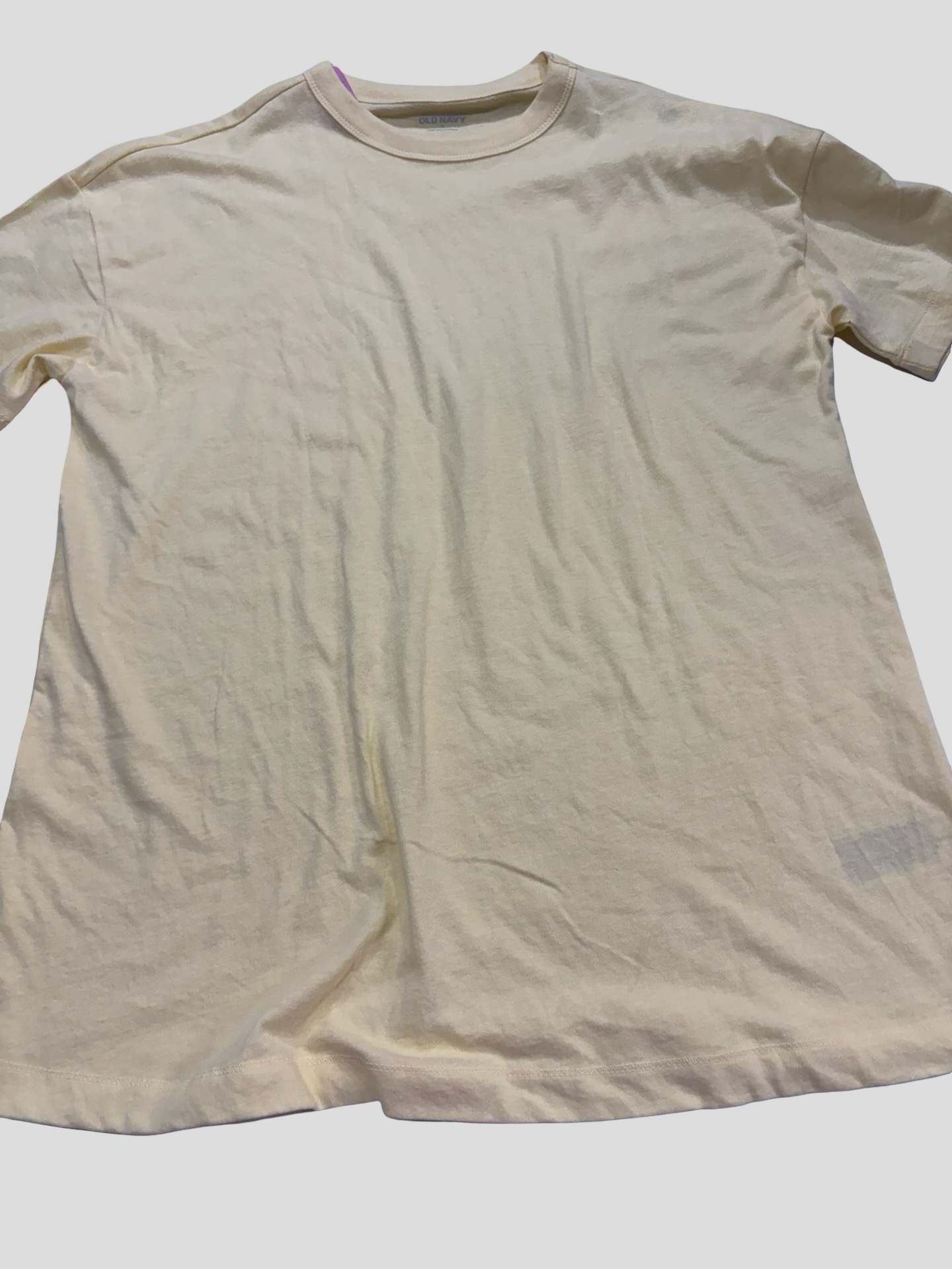 Women’s small old navy shirt NWT ( pale yellow color )