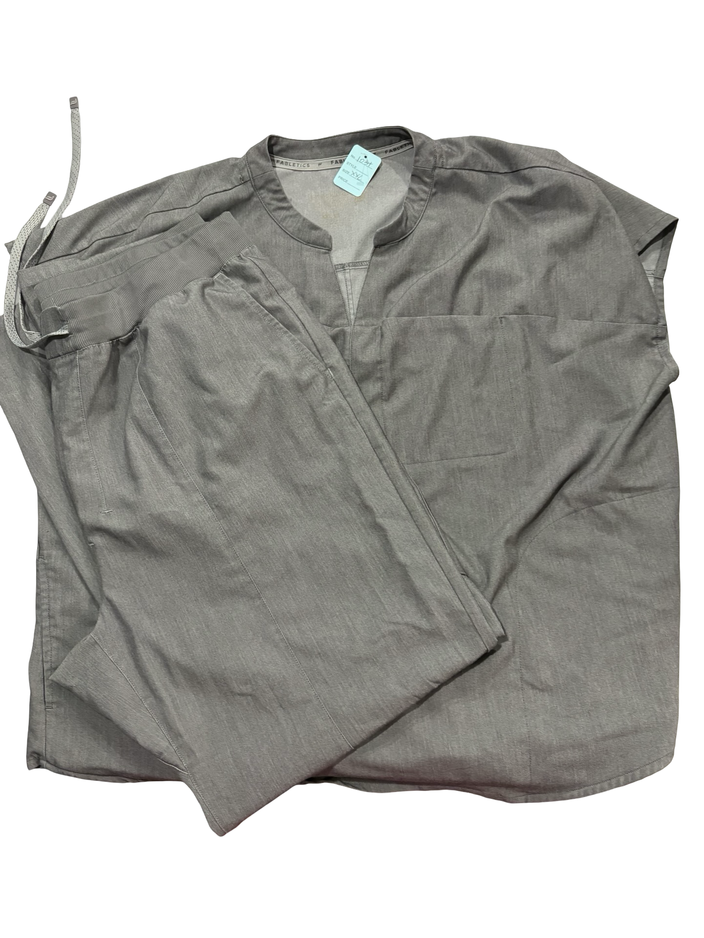 Women’s Fabletics scrub set size 2X