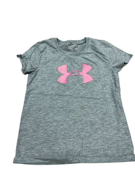 Girls 6 Ua shirt -stain