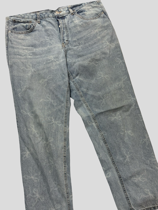 Women’s jeans size 14 ( bow prints )