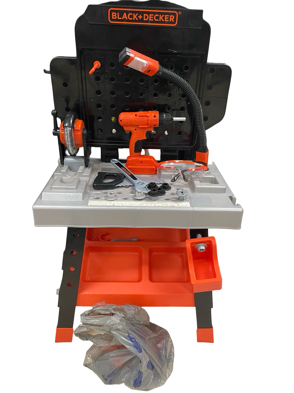 Black+Decker tool bench