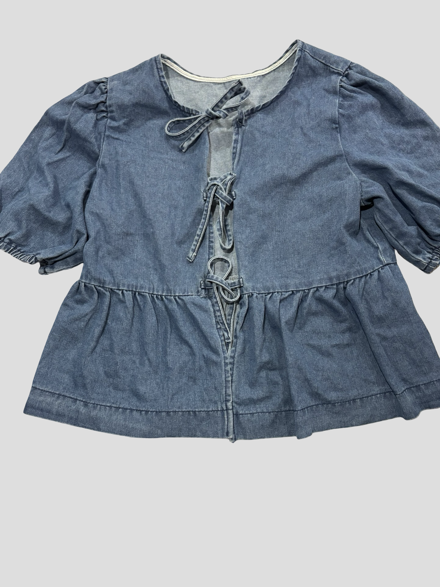 Women’s denim top size large